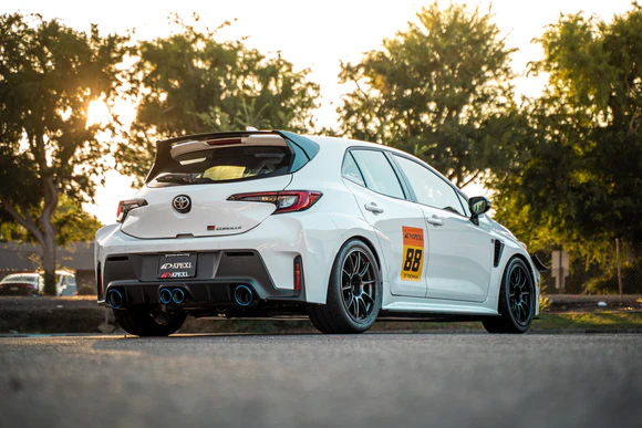 (image for) Apexi Catback Exhaust Titanium Tip Corolla GR